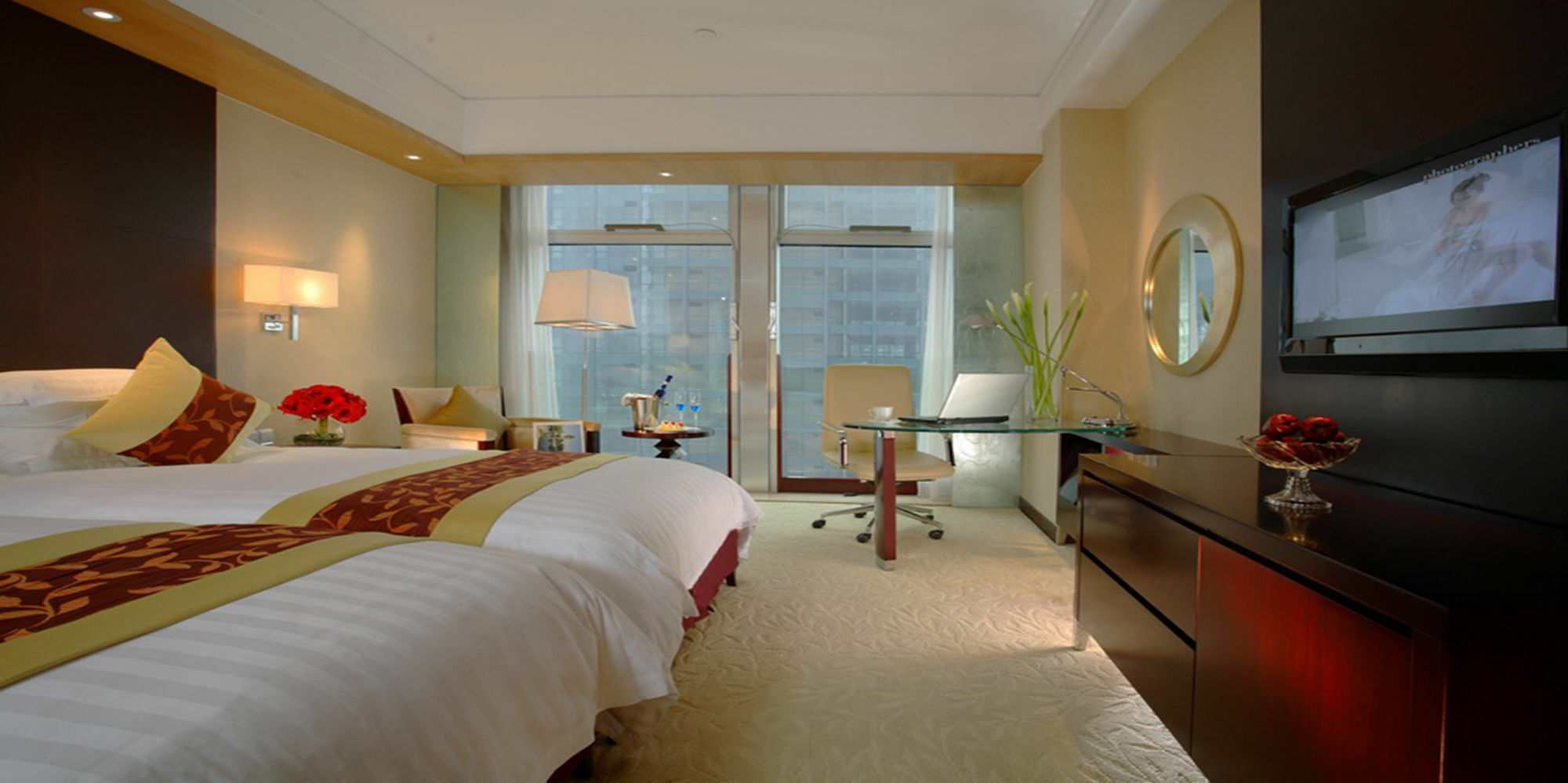 Jinchang New Century Hotel Shaoxing Keqiao Bagian luar foto